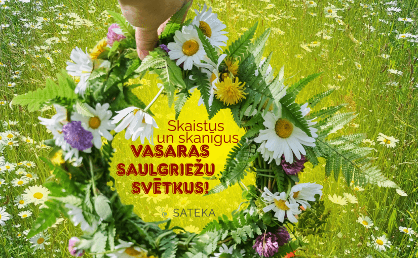 Skaistus un skanīgus vasaras saulgriežu svētkus!