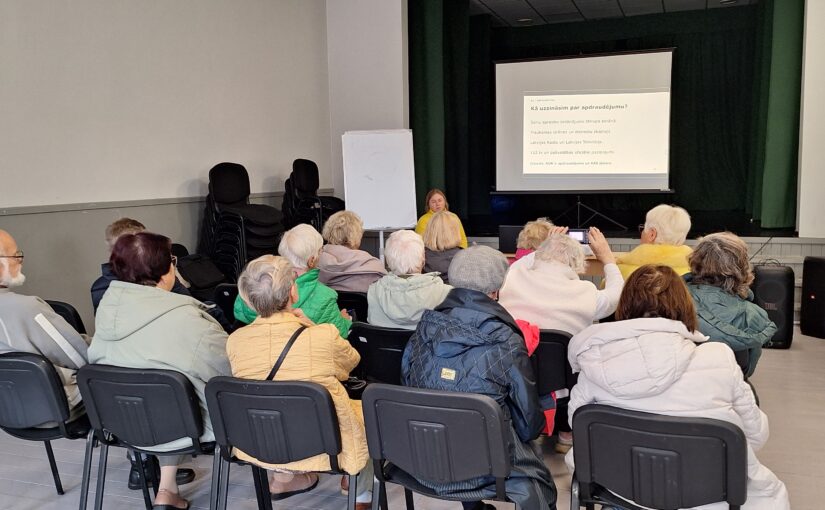 Zināšanas, kas sniedz mieru un drošību: aizvadīti visi trīs senioru izglītojošie semināri Gulbenē